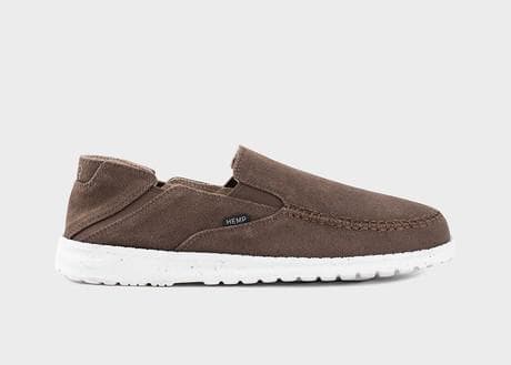SunSlide Hemp Slip-on for Men in Dark Brown