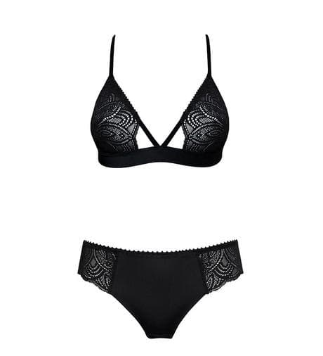 Earth Black Cheeky Triangle Set