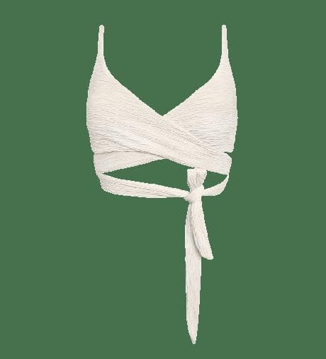 Jacquard Lin Bikini Top