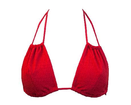 Geranium / Low Versatile Bikini Top