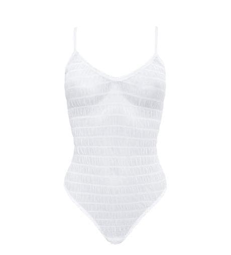 Breeze White Bodysuit