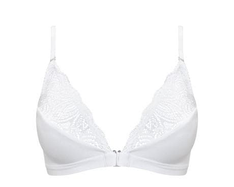 Lotus White Soft Bra