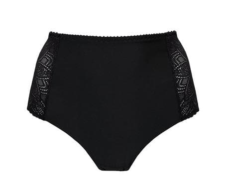 Earth Black High Panties