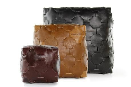 Leather Cube