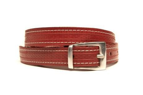 Skinny Stitch Belt | Fire-hose