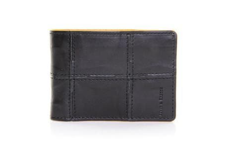 Compact Wallet | Leather & Fire-hose