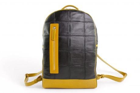 Voyager Backpack | Leather & Fire-hose