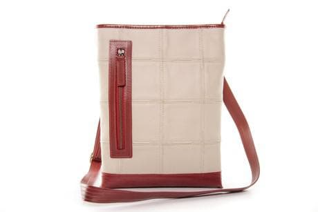 Reporter Bag | Leather & Fire-hose