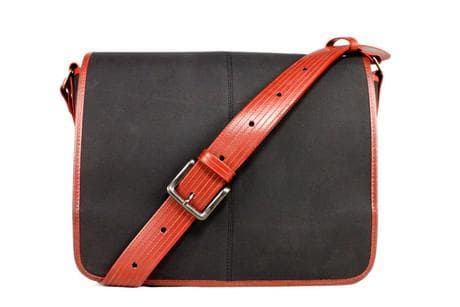 Messenger Bag | Printing Blanket & Fire-hose