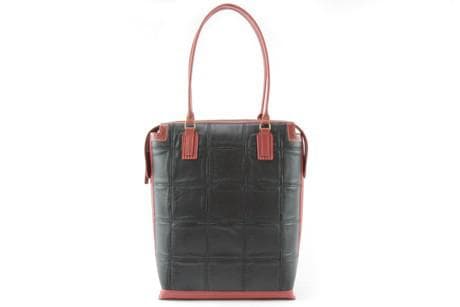 Dutch Tote | Leather & Fire-hose