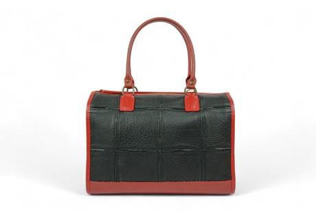 Small Post Bag | Leather & Fire-hose