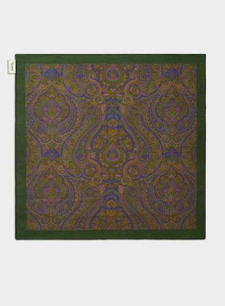 Biodegradable Italian Tencel British Racing Green Neck Scarf