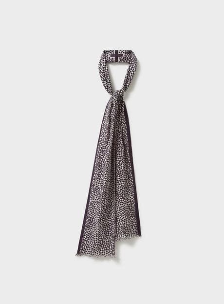 Biodegradable Italian Tencel Burgundy Stylish Scarf